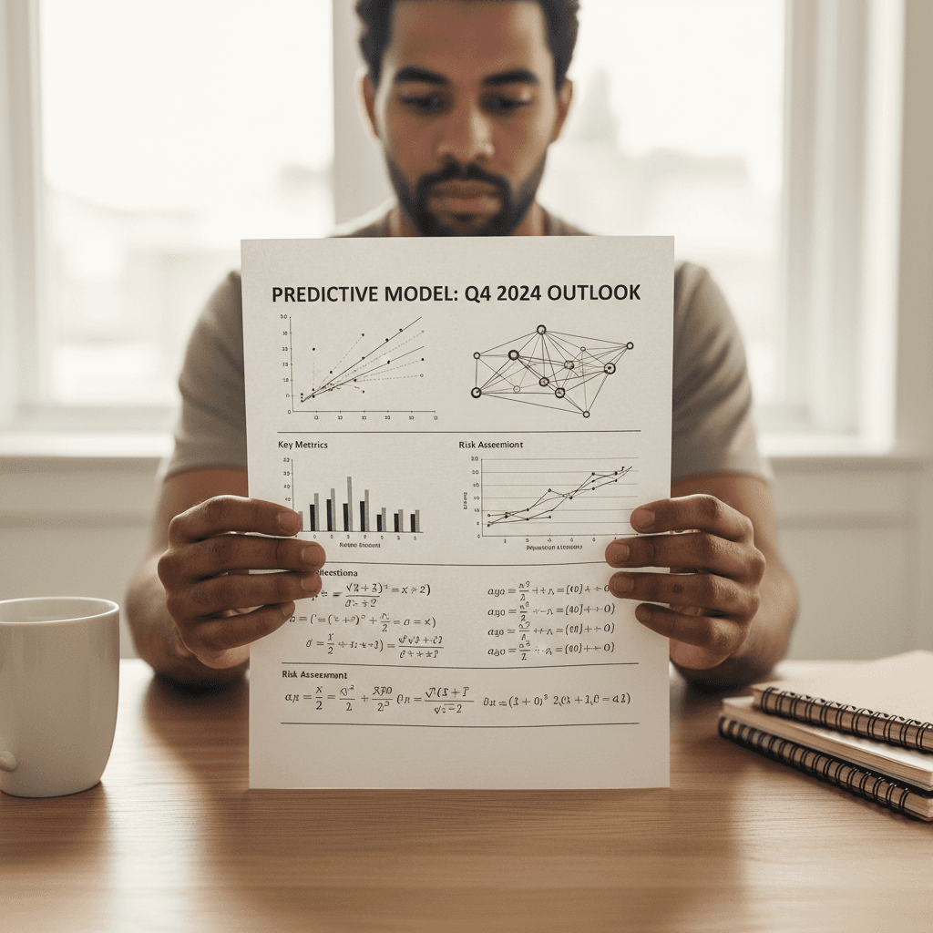 Market research report with data charts and graphs